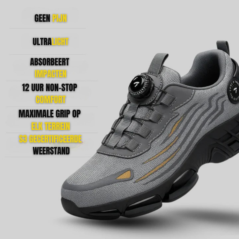 Werkrs™ MAX ONE S3 : Veiligheid & Comfort voor 12 Uur Non-Stop