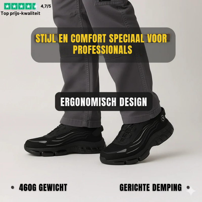 Werkrs™ MAX ONE S3 : Veiligheid & Comfort voor 12 Uur Non-Stop